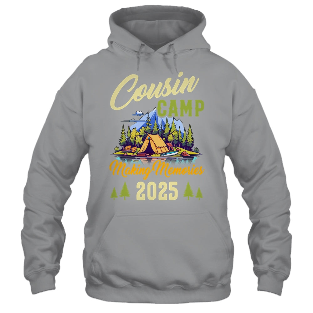 Cousin Camp Making Memories Summer Vacation Family 2025 Shirt & Tank Top | teecentury