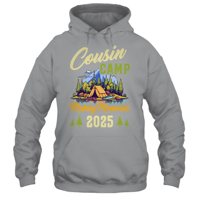 Cousin Camp Making Memories Summer Vacation Family 2025 Shirt & Tank Top | teecentury