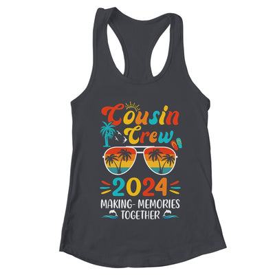 Cousin Crew 2024 Family Trips Matching Summer Vacation Beach Shirt & Tank Top | teecentury