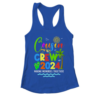 Cousin Crew 2024 Summer Vacation Beach Family Matching Trip Shirt & Tank Top | teecentury