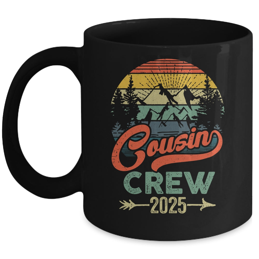 Cousin Crew 2025 Camping Family Reunion Making Memories Mug | teecentury