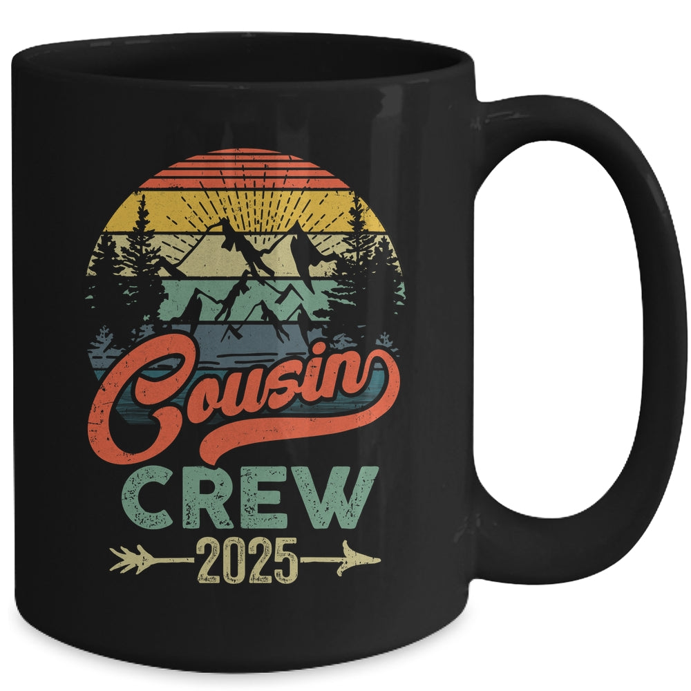 Cousin Crew 2025 Camping Family Reunion Making Memories Mug | teecentury