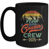Cousin Crew 2025 Camping Family Reunion Making Memories Mug | teecentury