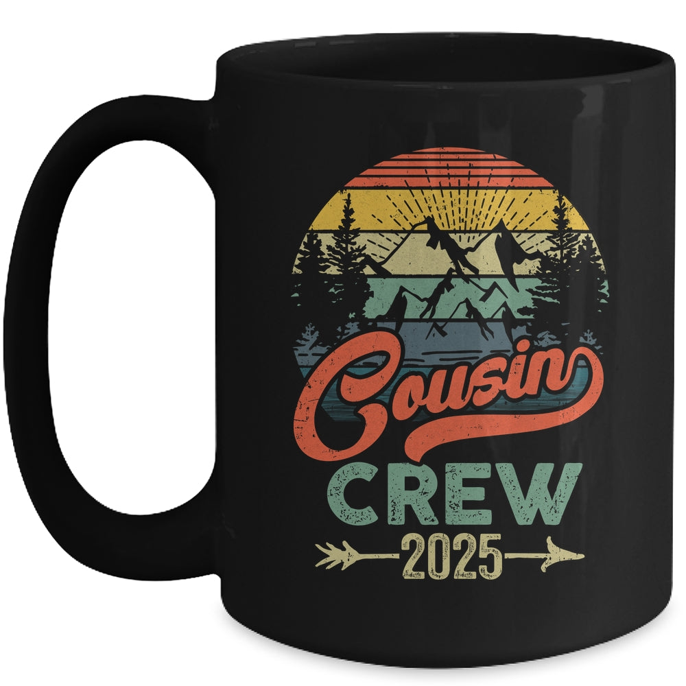 Cousin Crew 2025 Camping Family Reunion Making Memories Mug | teecentury