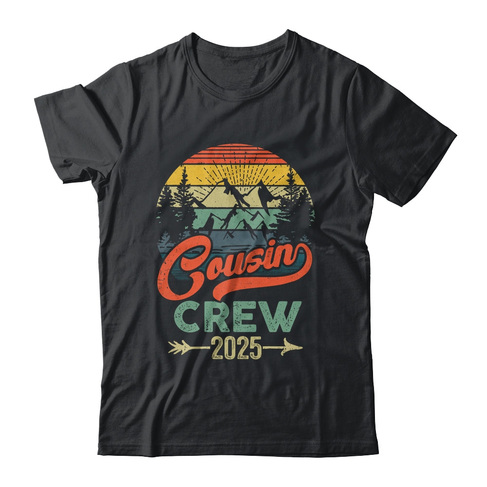 Cousin Crew 2025 Camping Family Reunion Making Memories Shirt & Tank Top | teecentury