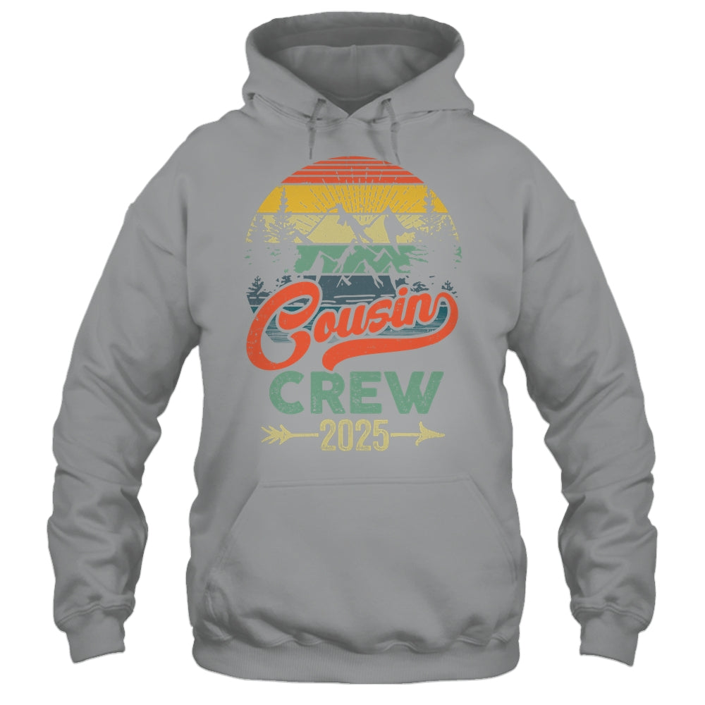 Cousin Crew 2025 Camping Family Reunion Making Memories Shirt & Tank Top | teecentury