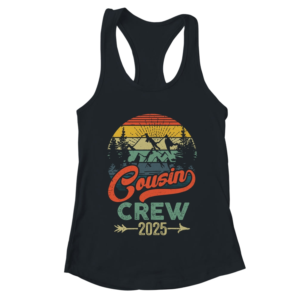 Cousin Crew 2025 Camping Family Reunion Making Memories Shirt & Tank Top | teecentury
