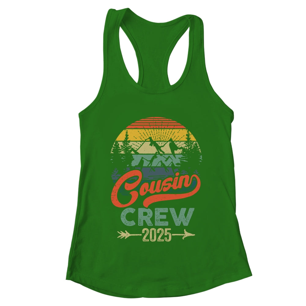 Cousin Crew 2025 Camping Family Reunion Making Memories Shirt & Tank Top | teecentury