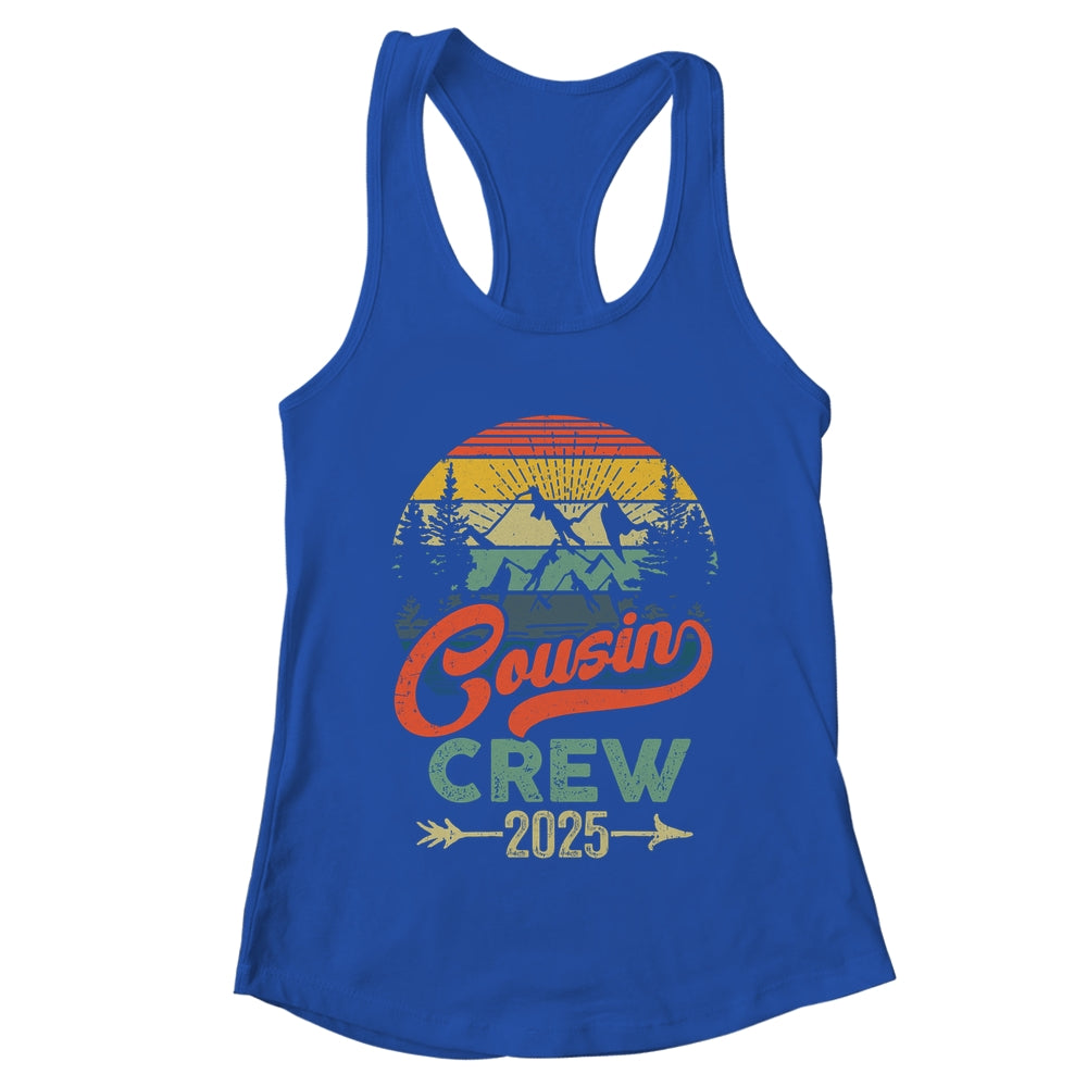 Cousin Crew 2025 Camping Family Reunion Making Memories Shirt & Tank Top | teecentury