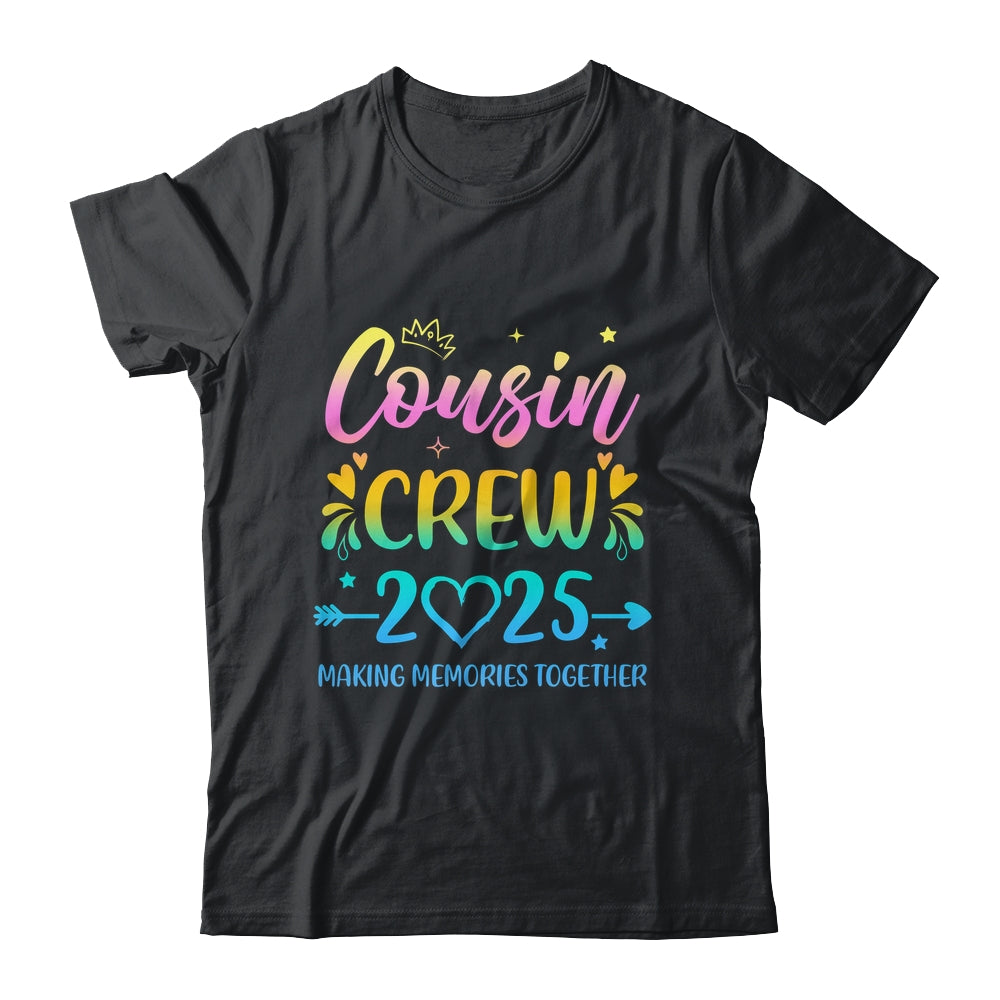 Cousin Crew 2025 Family Matching Women Girls Vacation Trip Shirt & Tank Top | teecentury