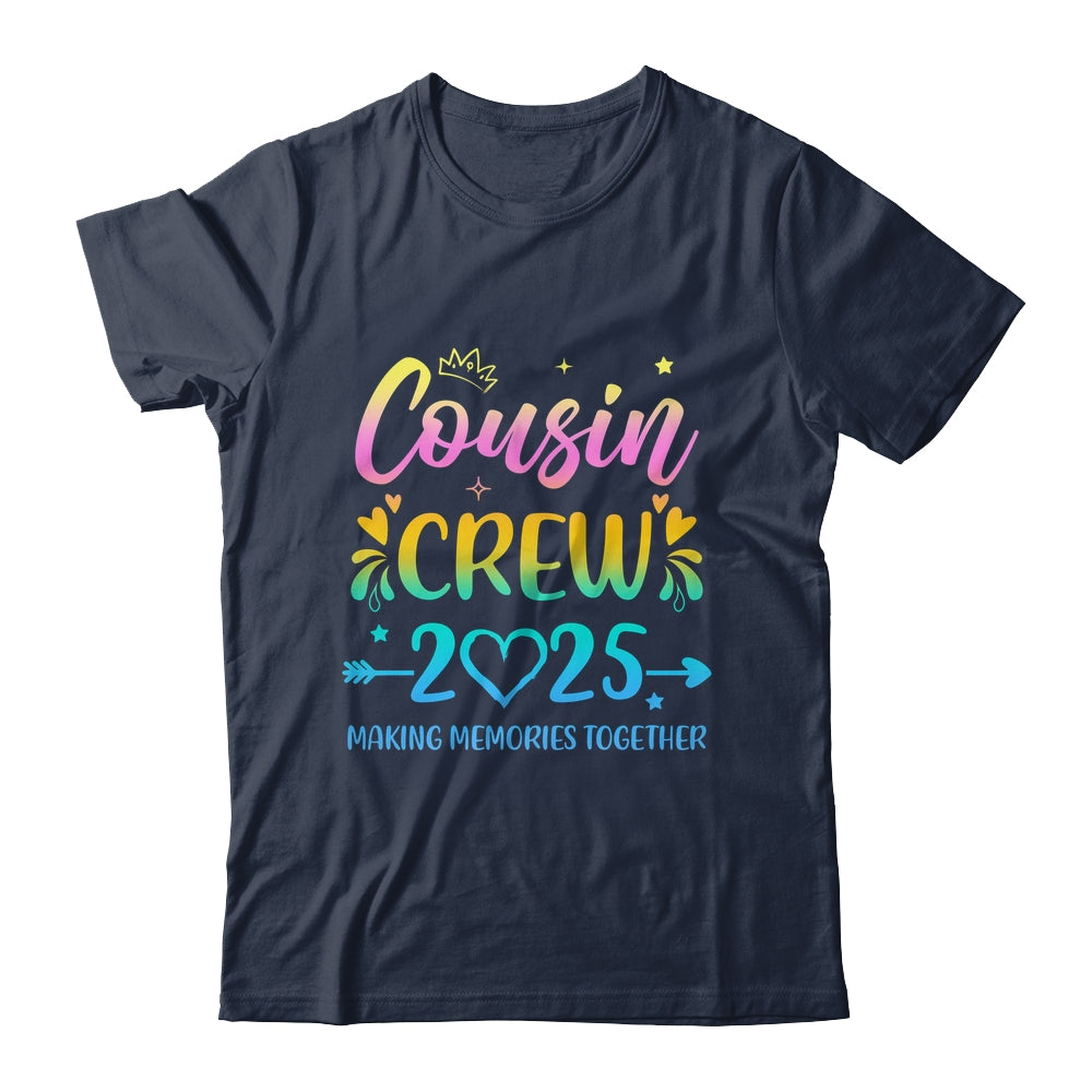 Cousin Crew 2025 Family Matching Women Girls Vacation Trip Shirt & Tank Top | teecentury