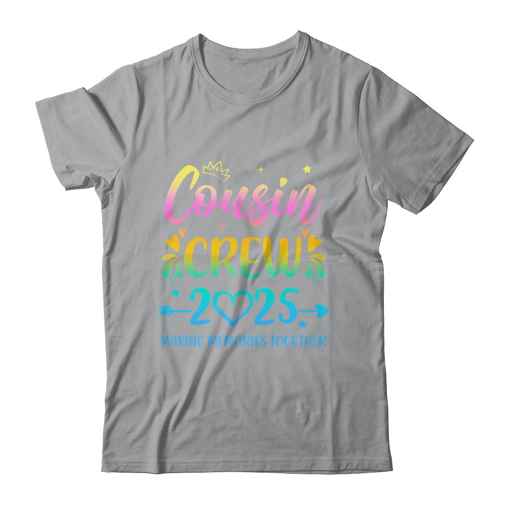 Cousin Crew 2025 Family Matching Women Girls Vacation Trip Shirt & Tank Top | teecentury