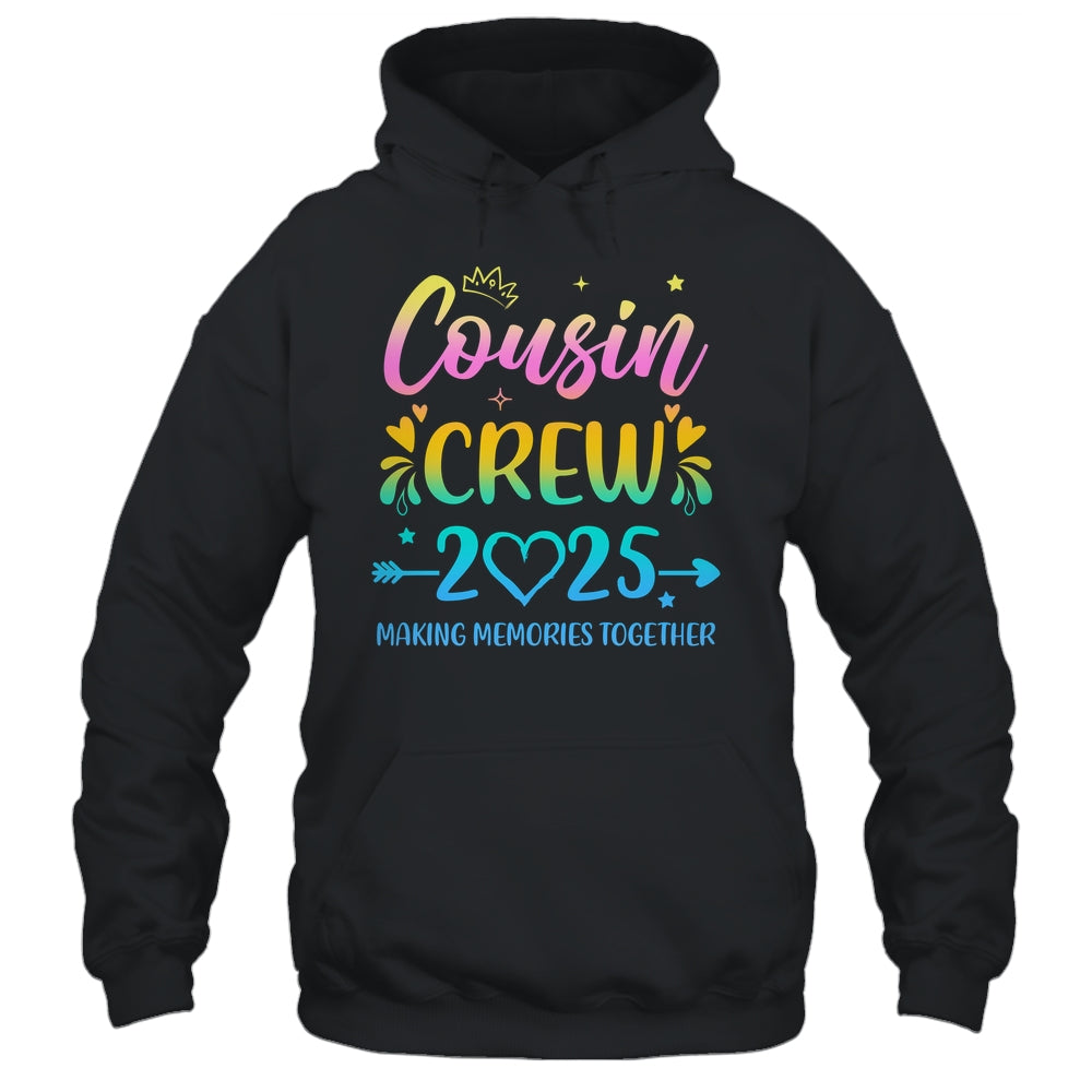 Cousin Crew 2025 Family Matching Women Girls Vacation Trip Shirt & Tank Top | teecentury