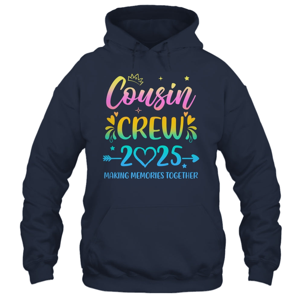 Cousin Crew 2025 Family Matching Women Girls Vacation Trip Shirt & Tank Top | teecentury