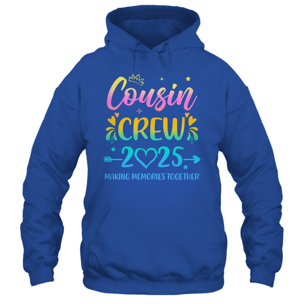Cousin Crew 2025 Family Matching Women Girls Vacation Trip Shirt & Tank Top | teecentury