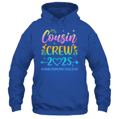 Cousin Crew 2025 Family Matching Women Girls Vacation Trip Shirt & Tank Top | teecentury