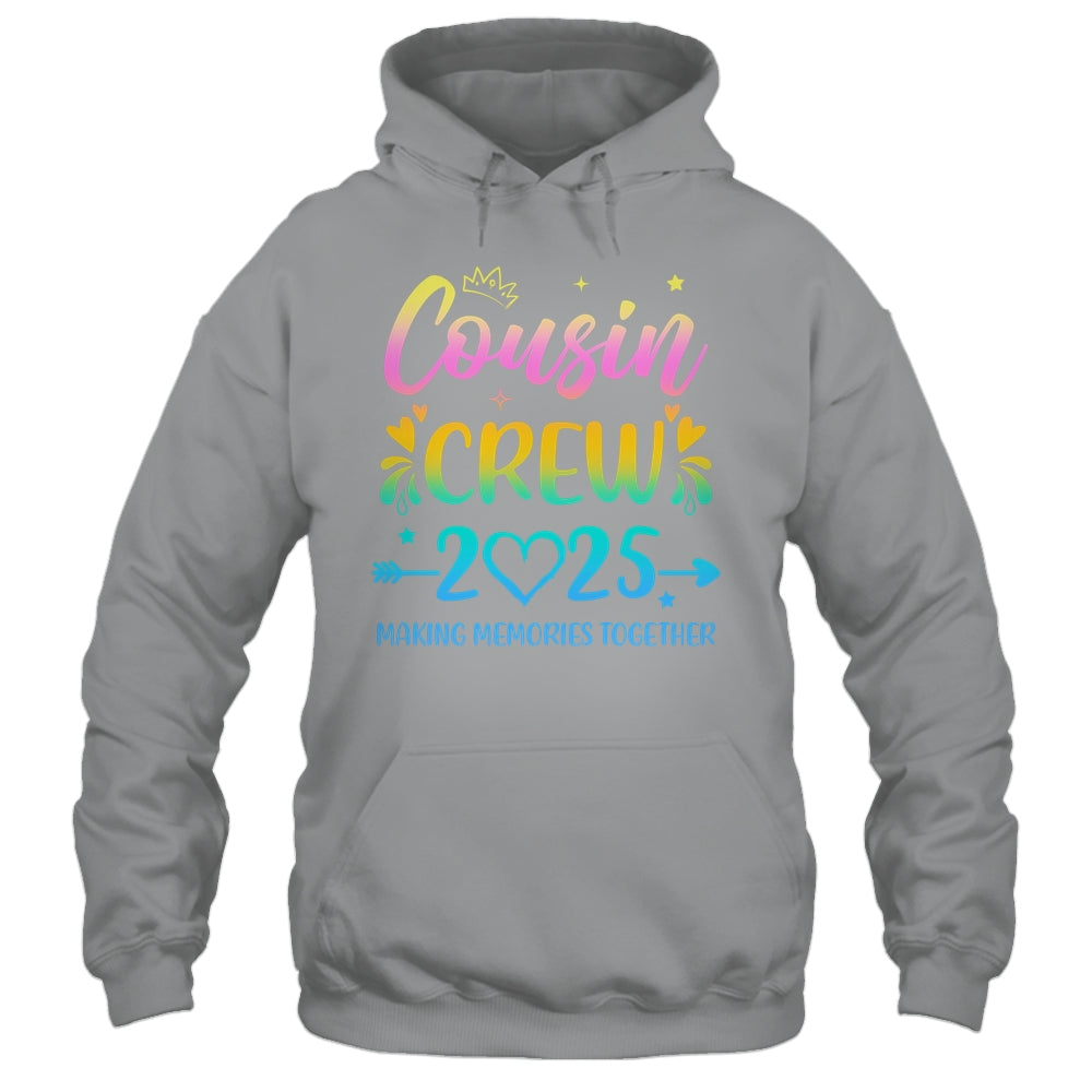 Cousin Crew 2025 Family Matching Women Girls Vacation Trip Shirt & Tank Top | teecentury