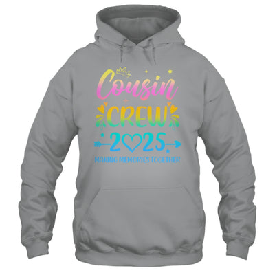 Cousin Crew 2025 Family Matching Women Girls Vacation Trip Shirt & Tank Top | teecentury