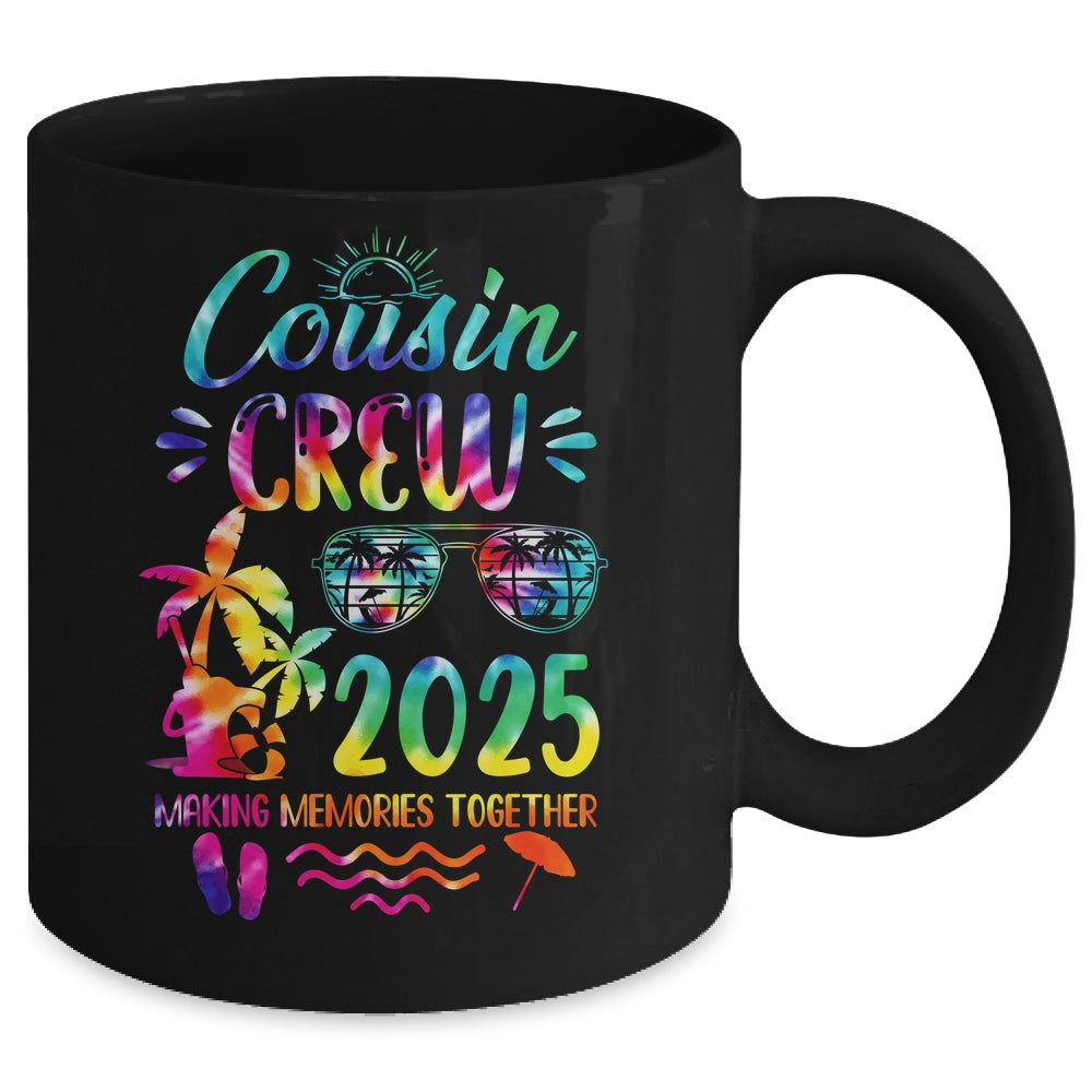 Cousin Crew 2025 Family Reunion Making Memories Tie Dye Mug | teecentury