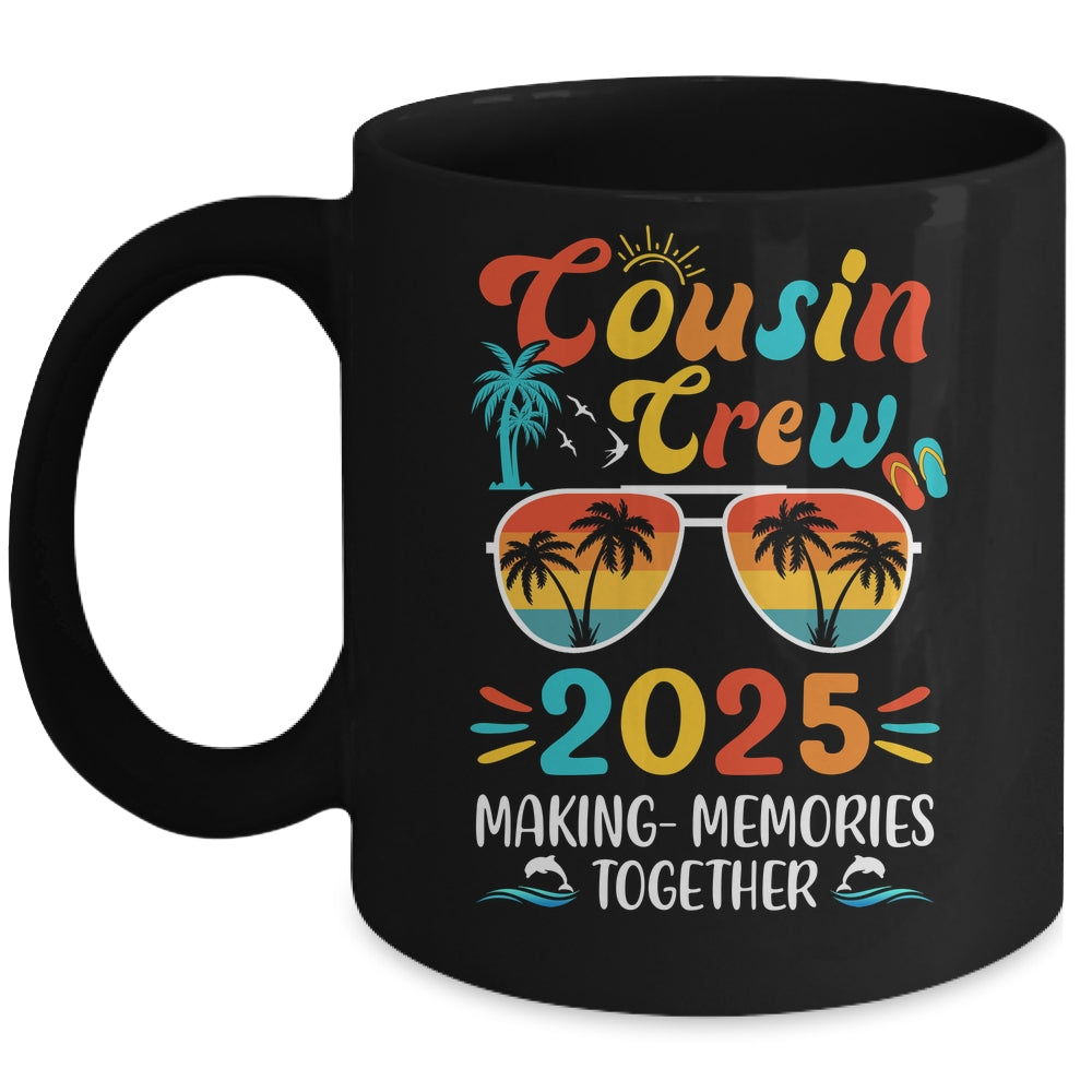 Cousin Crew 2025 Family Trips Matching Summer Vacation Beach Mug | teecentury