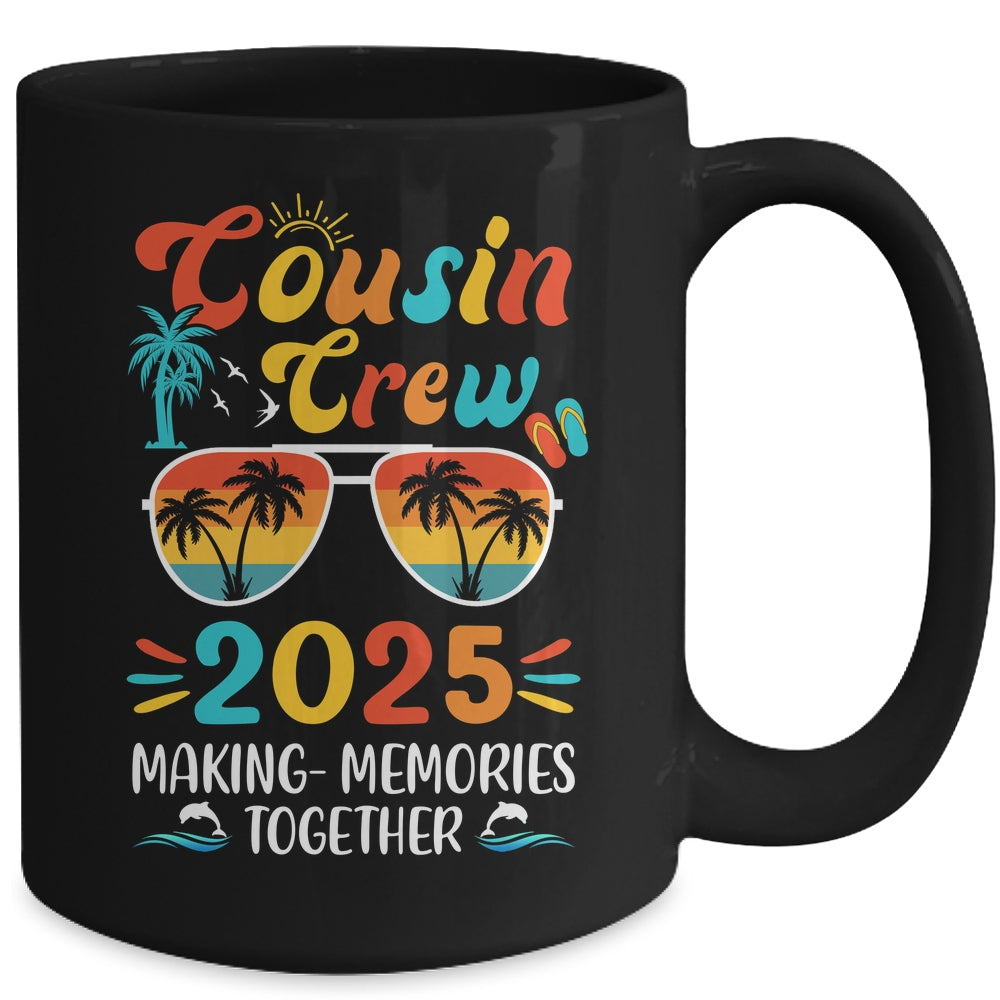 Cousin Crew 2025 Family Trips Matching Summer Vacation Beach Mug | teecentury