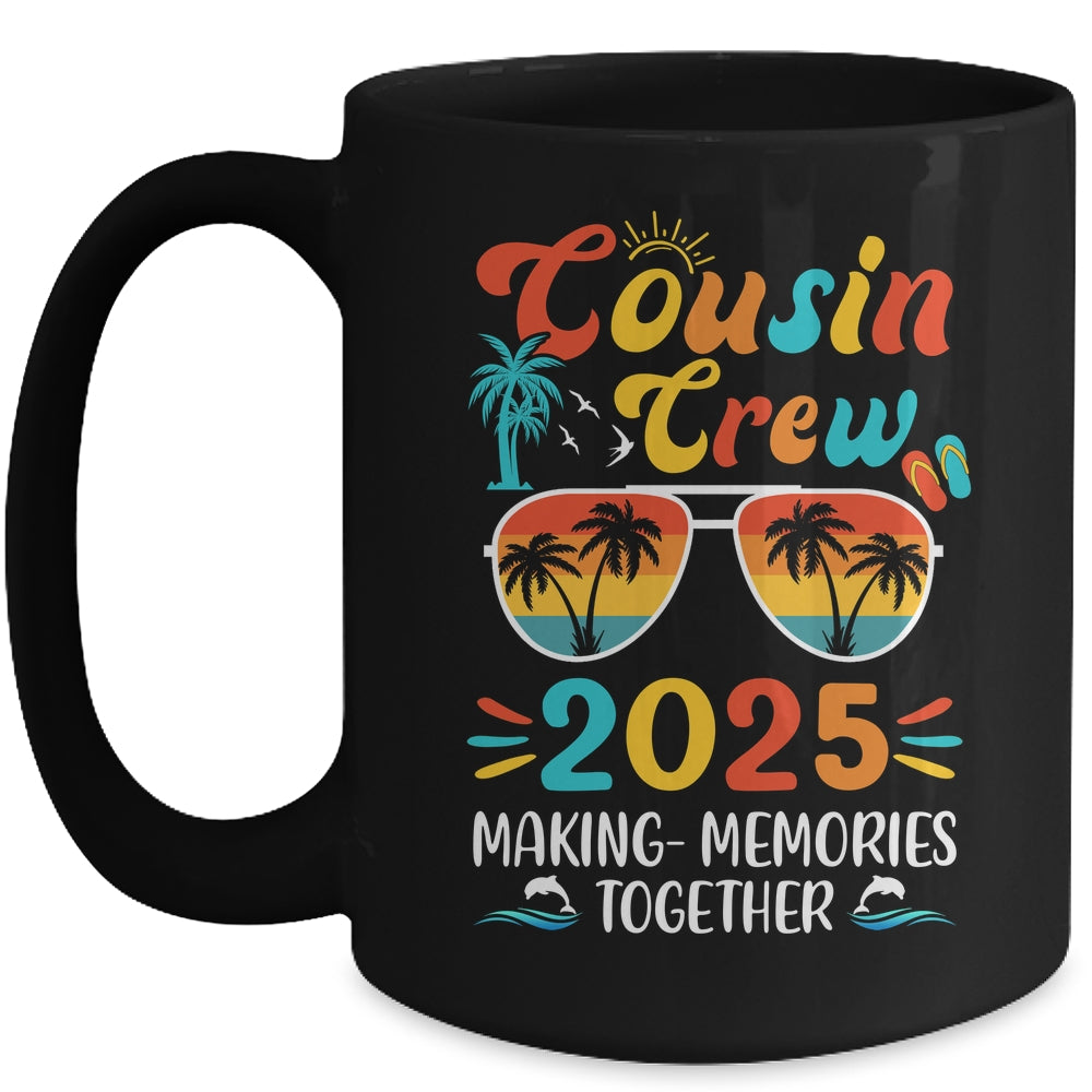 Cousin Crew 2025 Family Trips Matching Summer Vacation Beach Mug | teecentury