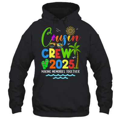 Cousin Crew 2025 Summer Vacation Beach Family Matching Trip Shirt & Tank Top | teecentury