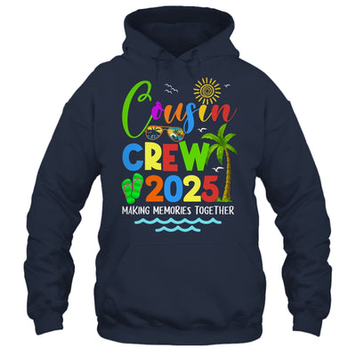 Cousin Crew 2025 Summer Vacation Beach Family Matching Trip Shirt & Tank Top | teecentury