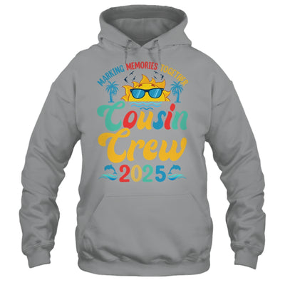 Cousin Crew 2025 Summer Vacation Beach Family Matching Trips Shirt & Tank Top | teecentury