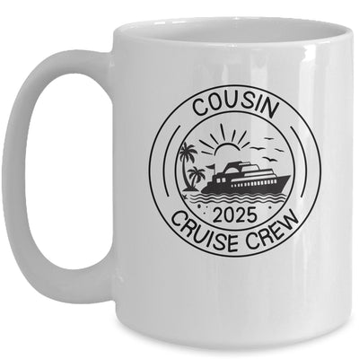 Cousin Crew 2025 Summer Vacation Cruise Cruising Trip Mug | teecentury