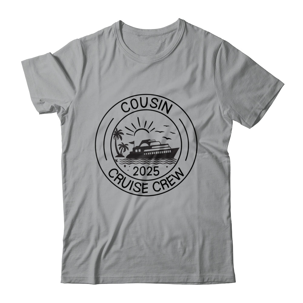 Cousin Crew 2025 Summer Vacation Cruise Cruising Trip Shirt & Tank Top | teecentury
