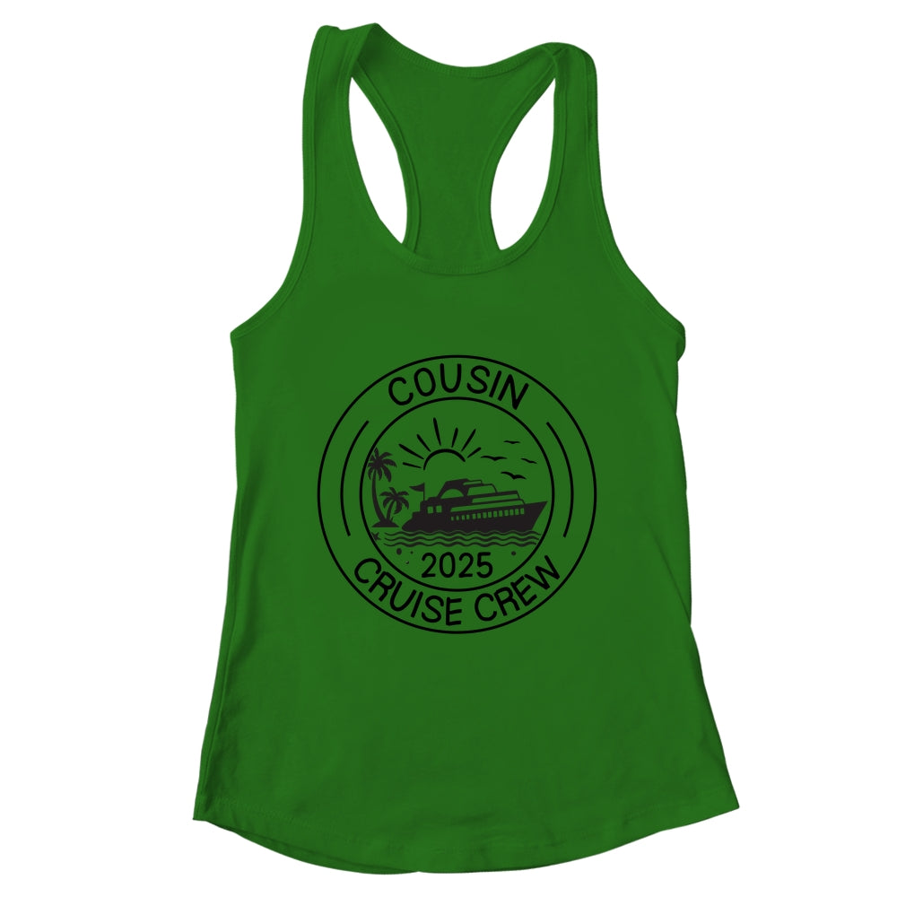 Cousin Crew 2025 Summer Vacation Cruise Cruising Trip Shirt & Tank Top | teecentury
