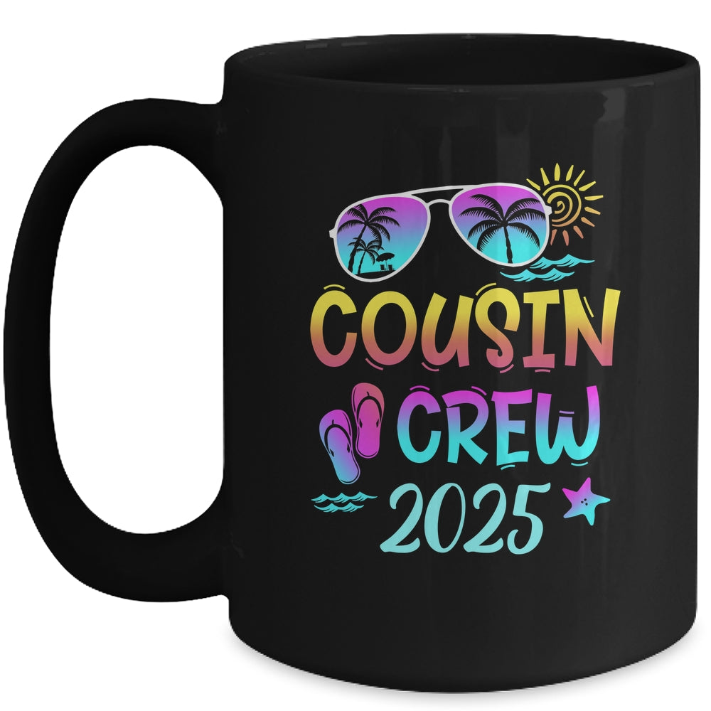 Cousin Crew 2025 Summer Vacation Family Matching Cousin Mug | teecentury