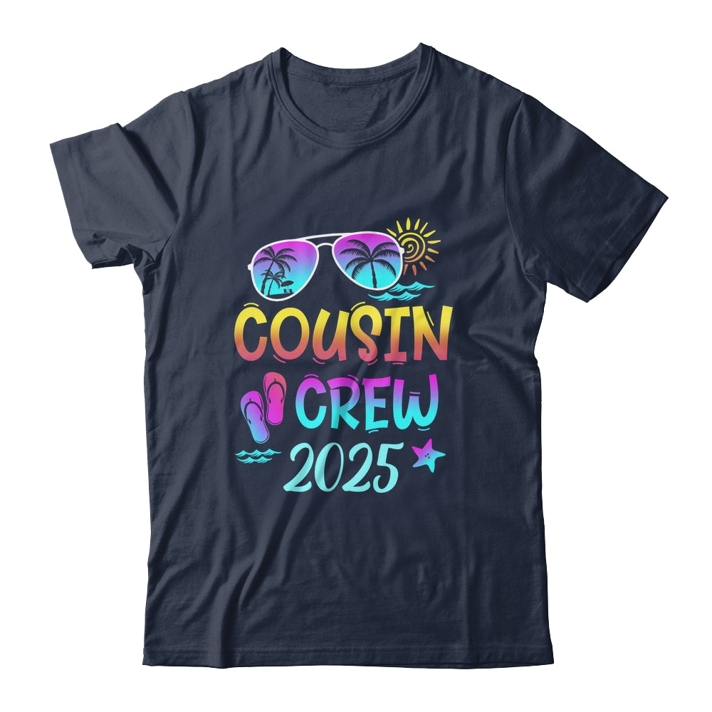 Cousin Crew 2025 Summer Vacation Family Matching Cousin Shirt & Hoodie | teecentury