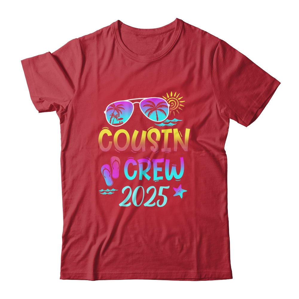 Cousin Crew 2025 Summer Vacation Family Matching Cousin Shirt & Hoodie | teecentury