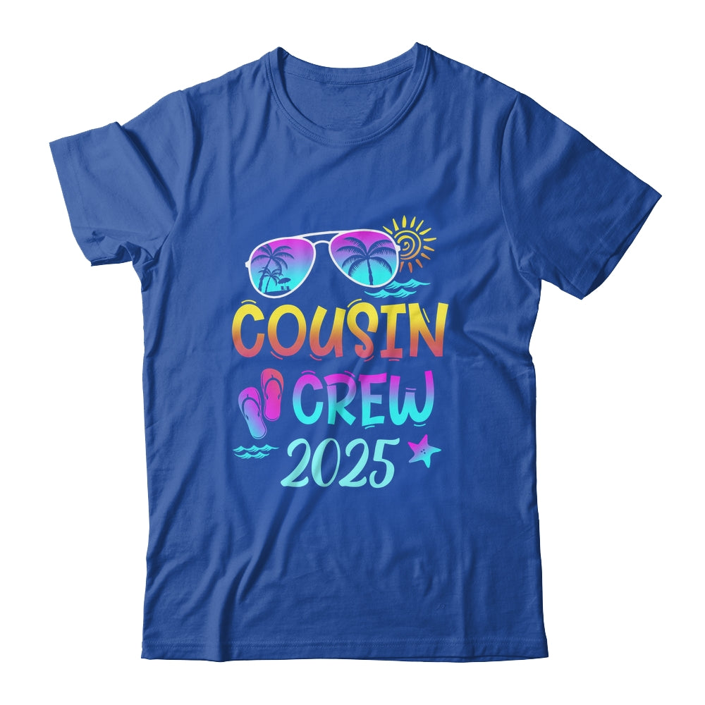Cousin Crew 2025 Summer Vacation Family Matching Cousin Shirt & Hoodie | teecentury