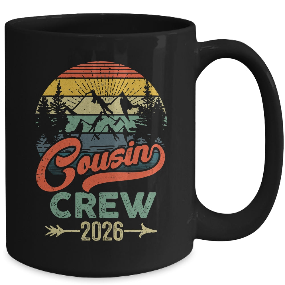 Cousin Crew 2026 Camping Family Reunion Making Memories Mug | teecentury