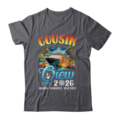 Cousin Crew 2026 Cousin Cruise Group Matching Vacation Party Shirt & Tank Top | teecentury