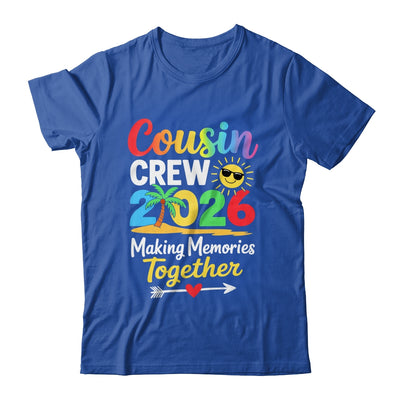 Cousin Crew 2026 Making Memories Family Matching Vacation Shirt & Tank Top | teecentury