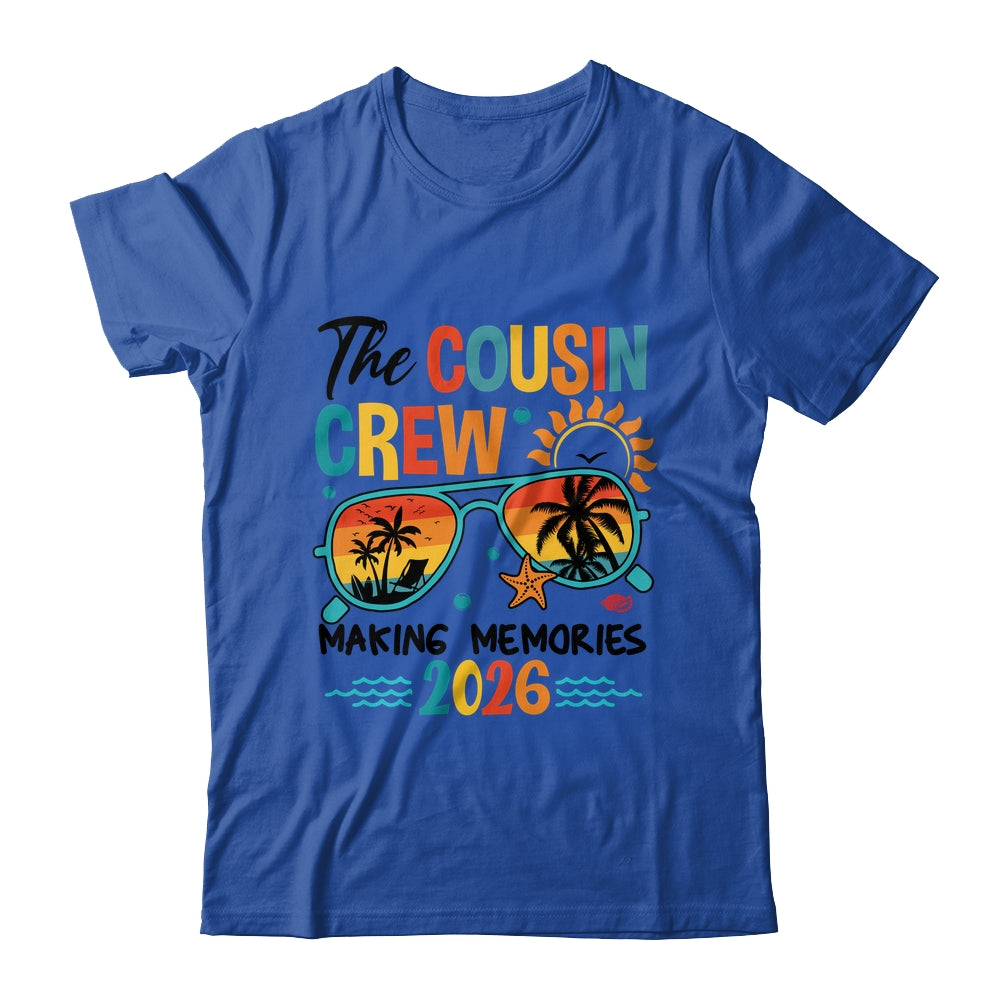 Cousin Crew 2026 Making Memories Summer Vacation Family Shirt & Tank Top | teecentury