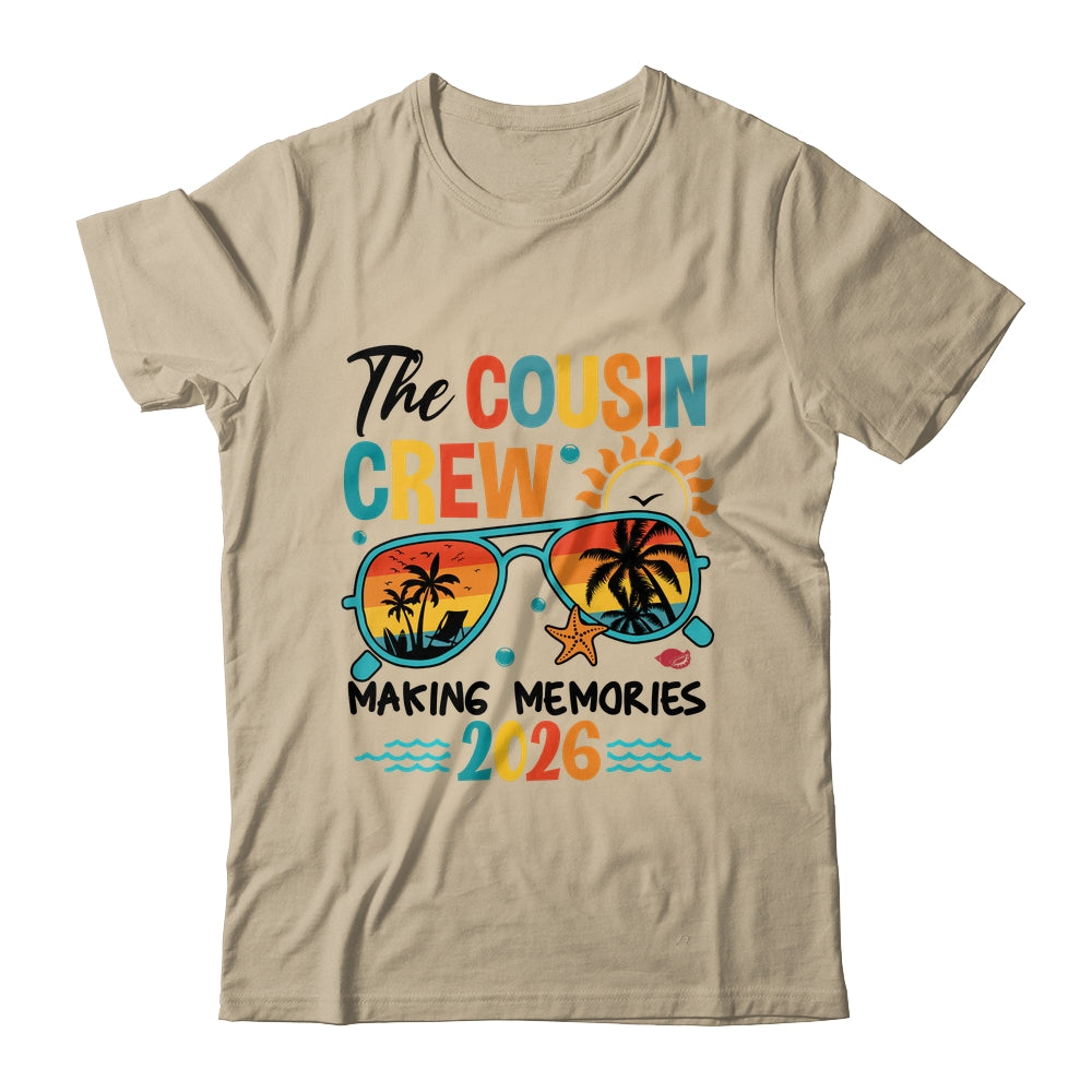 Cousin Crew 2026 Making Memories Summer Vacation Family Shirt & Tank Top | teecentury