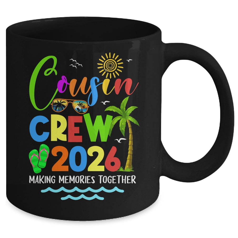 Cousin Crew 2026 Summer Vacation Beach Family Matching Trip Mug | teecentury