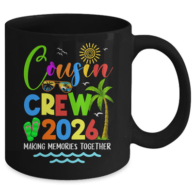 Cousin Crew 2026 Summer Vacation Beach Family Matching Trip Mug | teecentury