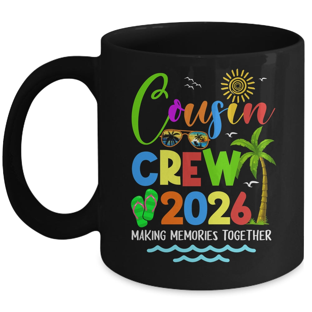 Cousin Crew 2026 Summer Vacation Beach Family Matching Trip Mug | teecentury