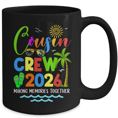 Cousin Crew 2026 Summer Vacation Beach Family Matching Trip Mug | teecentury