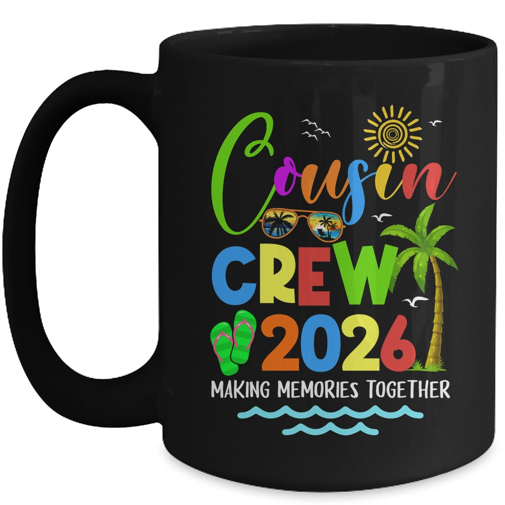 Cousin Crew 2026 Summer Vacation Beach Family Matching Trip Mug | teecentury