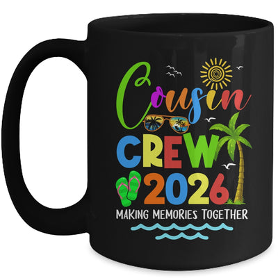 Cousin Crew 2026 Summer Vacation Beach Family Matching Trip Mug | teecentury