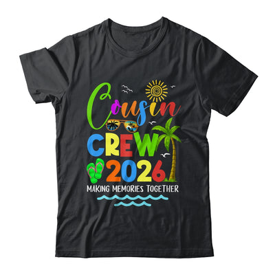 Cousin Crew 2026 Summer Vacation Beach Family Matching Trip Shirt & Hoodie | teecentury