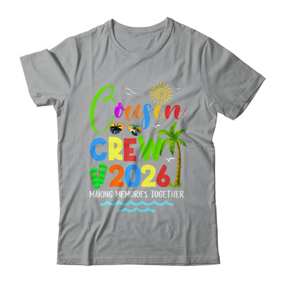 Cousin Crew 2026 Summer Vacation Beach Family Matching Trip Shirt & Hoodie | teecentury