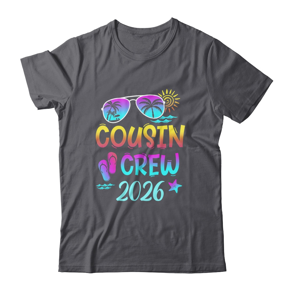 Cousin Crew 2026 Summer Vacation Family Matching Cousin Shirt & Tank Top | teecentury